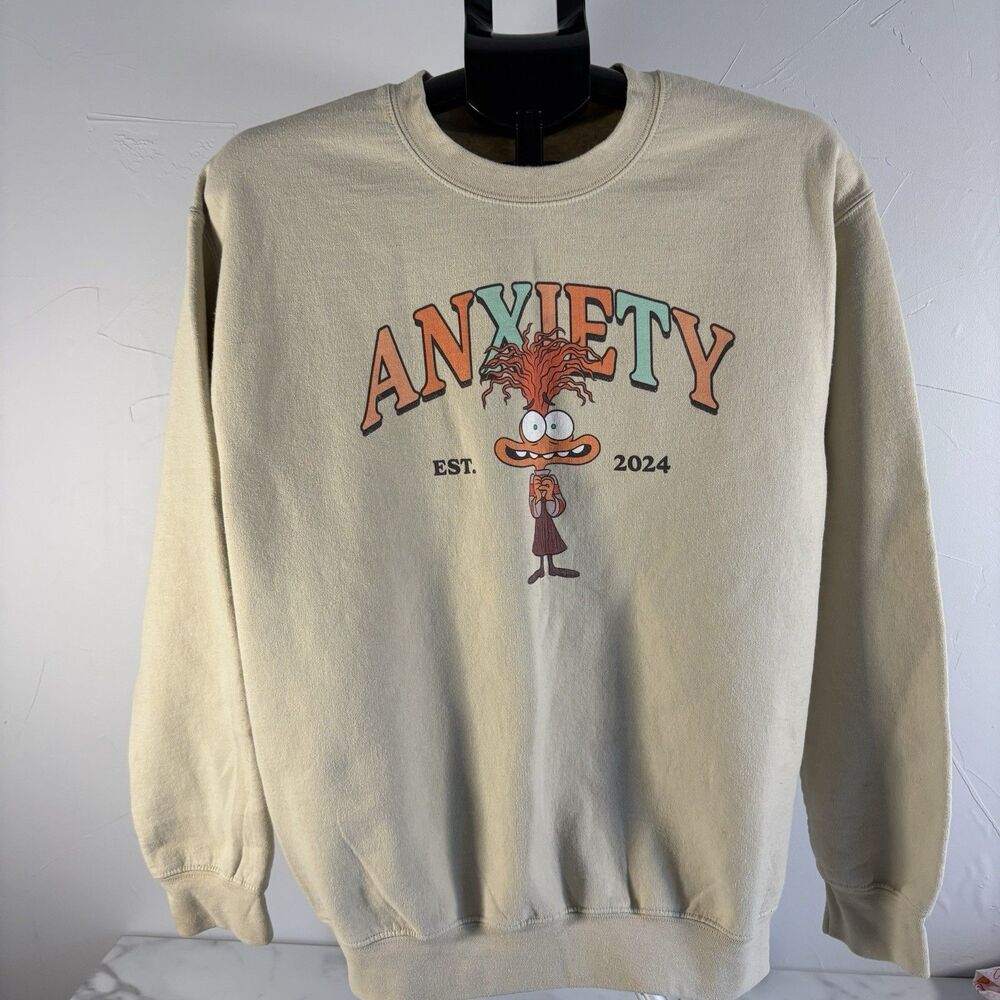 Anxiety Inside Out 2 Character Sweatshirt